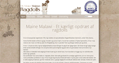 Desktop Screenshot of mainemalawi.dk