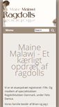 Mobile Screenshot of mainemalawi.dk