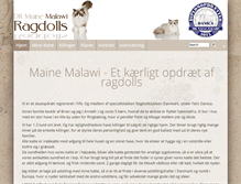 Tablet Screenshot of mainemalawi.dk